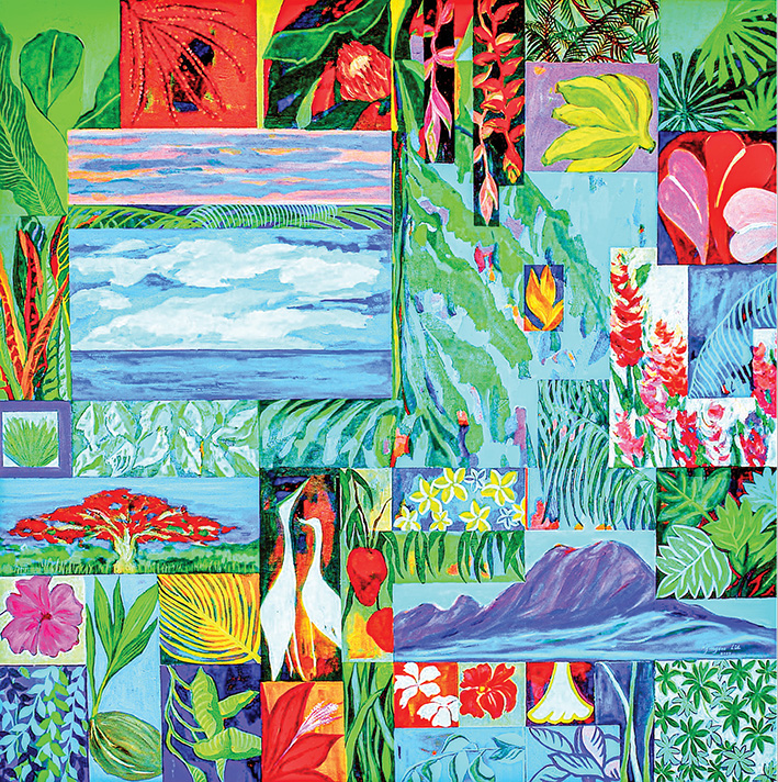 Kauai Daydreams 152x152 cm(60x60 inches) oil on canvas 2007.jpg